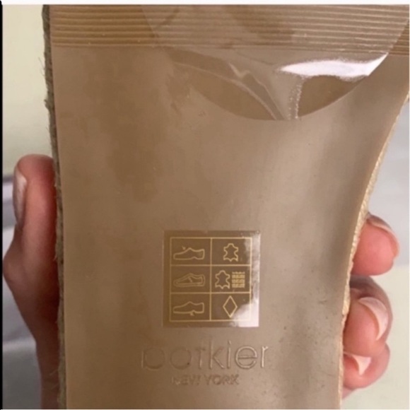 Botkier Espadrille Leather Sandal Slides - Picture 9 of 15